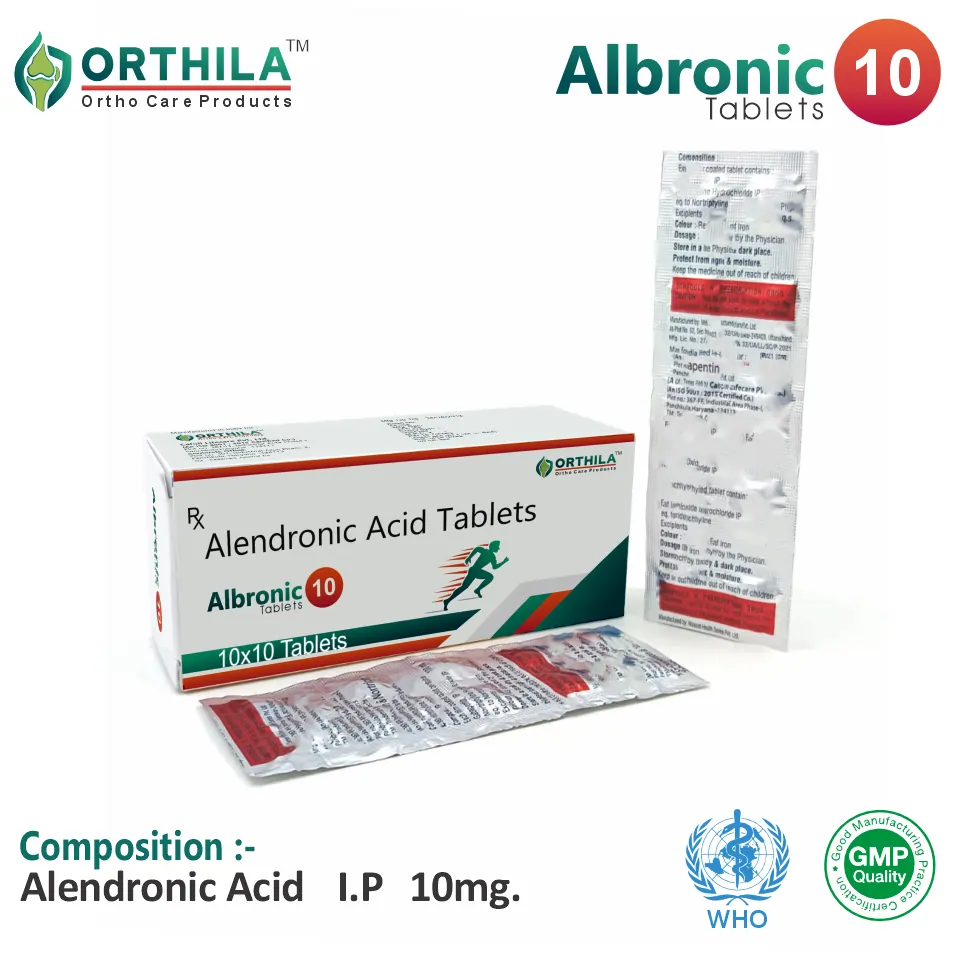 Alendronic Acid 10mg Tablet PCD Pharma